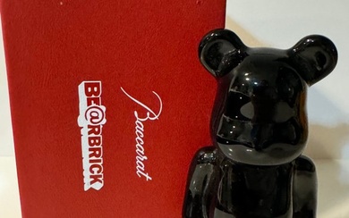 Medicom Toy Bearbrick in Baccarat Black Crystal with Box - Figure - Crystal