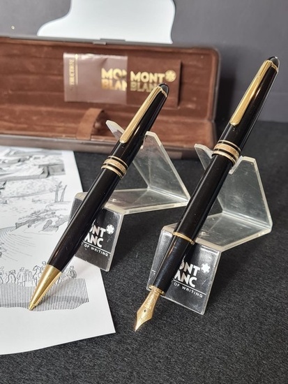 Montblanc Meisterstuck - 144 - fountain pen and mechanical pencil