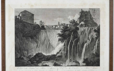 Morelli, Francesco, Veduta della caduta del fiume