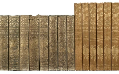 Morris (Francis Orpen). A History of British Birds, 6 volumes, 1st edition, London: 1851-1857