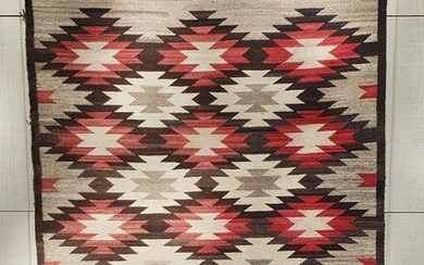 Navajo regional rug with diamonds ca 1930