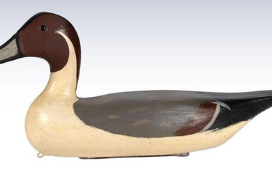 Painted Indiana Duck Decoy