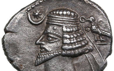 Parthian Kingdom AR Drachm - Phraates IV (Circa 38/7-2 BC)