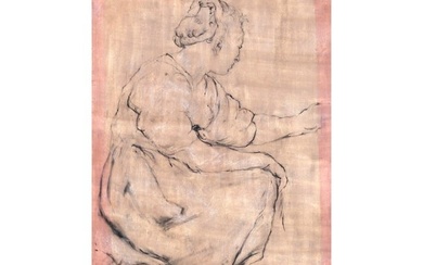 Peter Paul Rubens, Siegen 1577 - 1640 Antwerp, workshop attributed, Seated figure