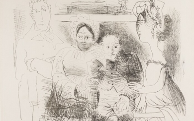 Portrait de famille, homme aux bras croisés, 1962 Pablo Picasso, (1881 - 1973)