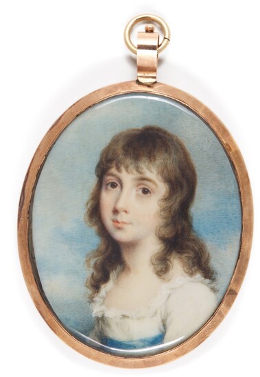 Portrait of Miss Louise Ann Hall, John Wright