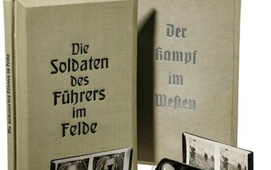 Two stereoscopic albums "Die Soldaten des Führers im
