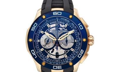 Roger Dubuis Reference DBPU0003 Pulsion | A pink gold automatic chronograph wristwatch, Circa 2012