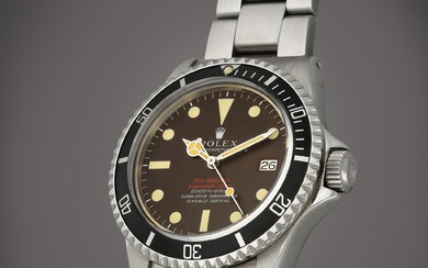 Rolex Sea-Dweller 'Tropical', Reference 1665 | A stainless steel wristwatch...