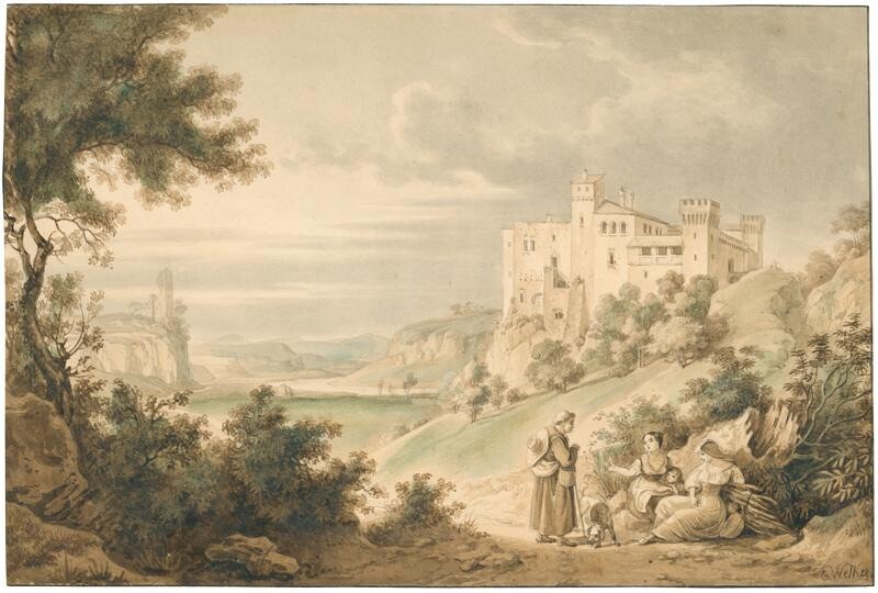 Rom, Castello di Torcrescenza.
