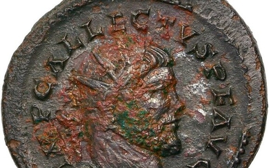 Roman Empire - Antoninianus, Allectus, Romano-British Emperor, AD 293-296. Camulodunum - Silver
