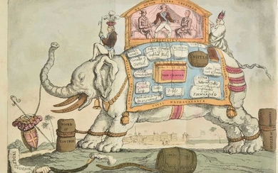 Rowlandson (Thomas, illustrator). The Grand Master or Adventures of Qui-Hi? in Hindostan, 1816