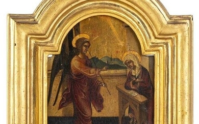 Russian icon of the Archangel Gabriel - 19th Century