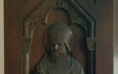 Saint, Saint Cornelius (1) - Wood - 19th century