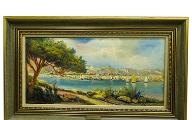 Samuel Seeberger (French) Oil On Canvas Landscape