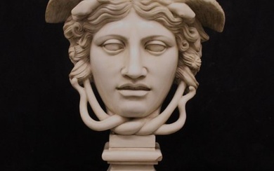 Sculpture, Medusa Rondanini - 53 cm - Marble