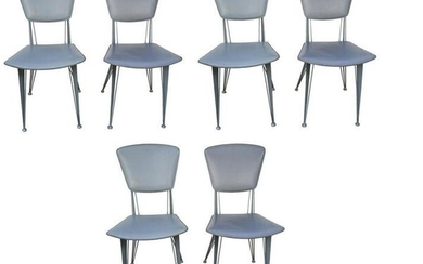 Set of 80s Italian Dinning Chairs