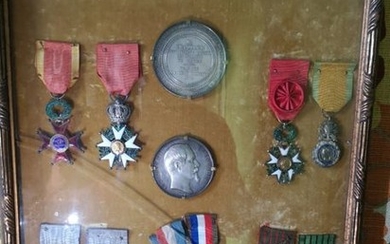Set of medals from the First and Second...