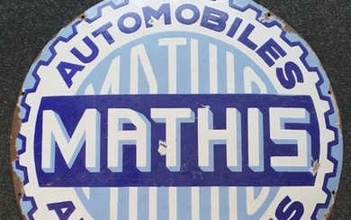 Sign - Mathis - 1930-1940