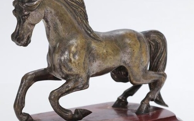 Silvered Bronze Horse