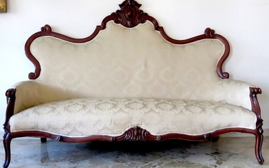 Sofa - Louis Philippe - Wood - Second half 19th century