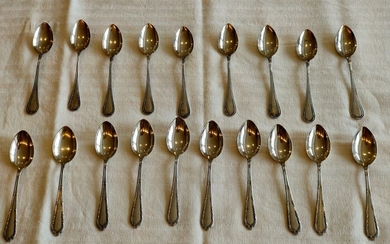Spoon (19) - .800 silver - Cesa - Italy - Early 20th century