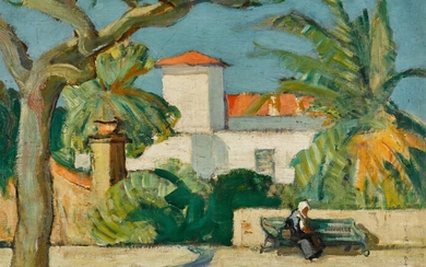 St Tropez, John Maclauchlan Milne, R.S.A.