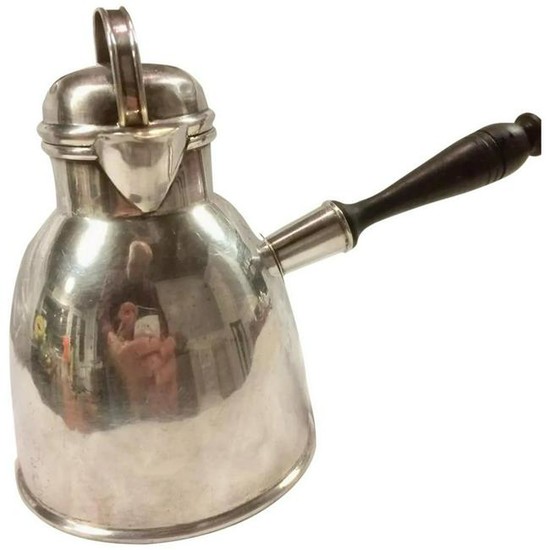 Sterling Silver Hot Milk/Water Pot
