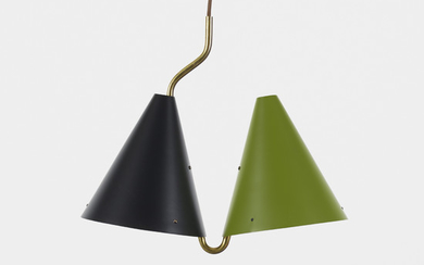 Svend Aage and Holm Sorensen, double pendant lamp