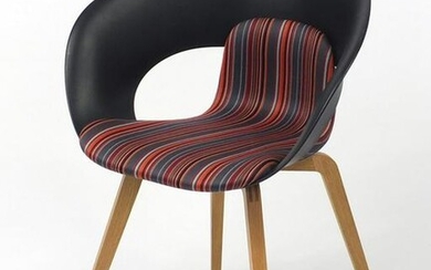 Swedish Deli KS-161 chair by Skandiform with striped