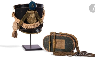 Swiss infantry Shako of the Royal Guard 1815....