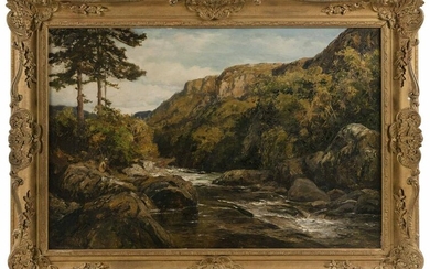 THOMAS HUSON (United Kingdom, 1844-1920), River