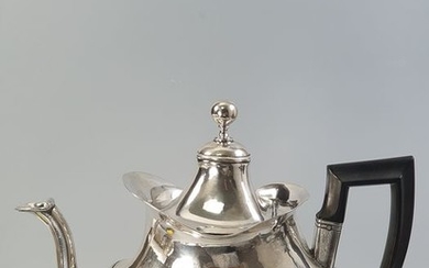 Teapot - .800 silver - Portugal - mid 19th century