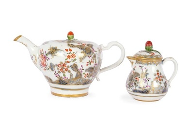 Teapot and milk jug, Old Vienna, 18th century