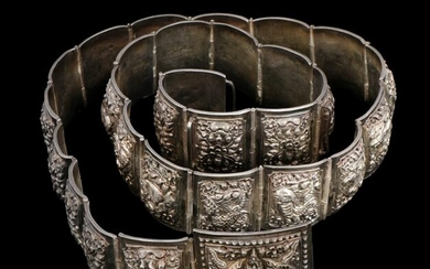 Thai Silver Belt with Buckle