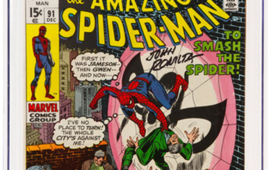 The Amazing Spider-Man #91 Signature Series: John Romita (Marvel,...