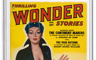 Thrilling Wonder Stories #91 April 1951 (Standard) CGC VF...