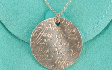Tiffany & Co. "Notes" Sterling Necklace