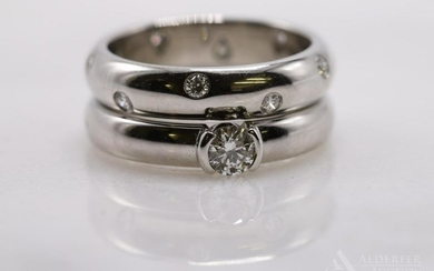 Tiffany & Co. Platinum Diamond Rings