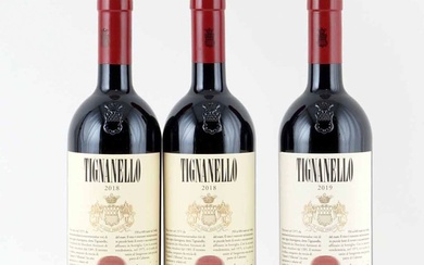 Tignanello 2018 Toscana IGT Niveau A 2 bouteilles Tignanello... - Lot 1047 - Iegor