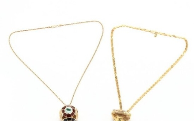 Two Gold Necklaces
