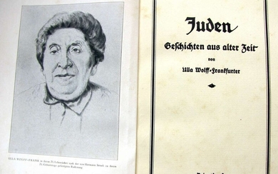 Ulla Wolff-Frankfurter “Juden. Geschichten aus alter Zeit” ex. 108/200, illust. by H. Struck, 1925, German