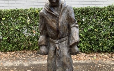 "Vanquished" The Boxer Bronze Sculpture by Bob Burkhart