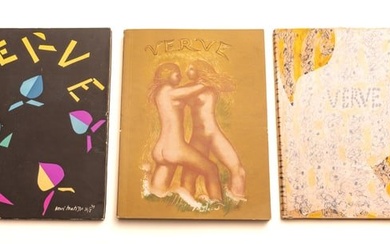 Various Artists, Henri Matisse; Pierre Bonnard Lithographs on Paper "Verve: Vol II, Nos 5-6, No. 8 &