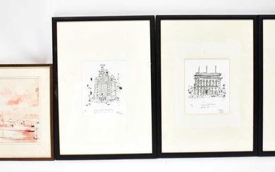 Various prints and pictures relating to Liverpool, to include Freida...
