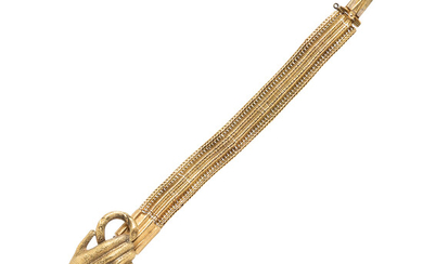 Victorian Gold and Enamel Bracelet