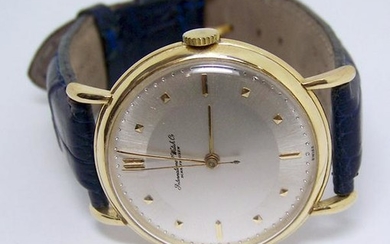 Vintage 18k Yellow Gold IWC SHAFFHAUSEN Winding Watch