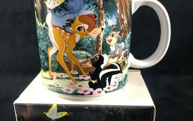 Vintage Classic Bambi Thumper Flower Coffee Mug
