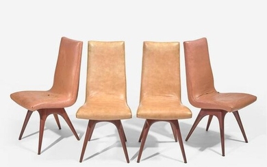 Vladimir Kagan (American, 1927-2016) Set of Four Sculptured Side Chairs, Kagan-Dreyfuss, Inc., USA