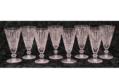 Waterford Crystal Tramore set of eight wine glasses each 16c...